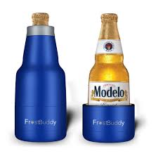 Frost Buddy Chubby - Modelo Beer Cooler Bottle - Beer Cooler - Double Wall  Vacuum Insulated for Ice Cold Beer - Stainless Steel (Royal) : Amazon.ca:  Home