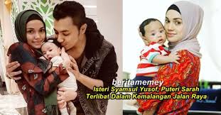 Syamsulyusof #satukalimah #universalmusicmalaysia stream satu kalimah on digital streaming syamsul yusof dan mawi kongsi cerita dengan nazz mengenai single mereka 'kalah dalam menang' di carta hits gegar. Isteri Syamsul Yusof Puteri Sarah Terlibat Dalam Kemalangan Jalan Raya Berita Memey
