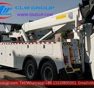 10 wheel ISUZU FVZ 25 ton heavy duty rotator wrecker tow ...