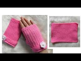 كروشيه جوانتي بقطعه واحده باسهل طريقه Crochet Fingerless Gloves Youtube Arm Warmers Fingerless Gloves Fingerless