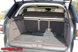 The car with the biggest cargo space is the 2020 jeep grand cherokee that provides a maximum of 36.3 cu.ft. Review 2015 Range Rover Sport Sc Hse Off Road Com