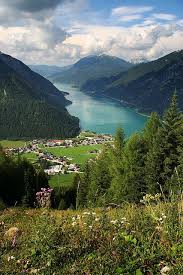 Pertisau Lake Achensee From The Karwendel Lift Tyrol Austria Beautiful Landscapes Beautiful Nature Beautiful Places
