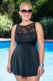 Plus Size Swimwear Longitude Sheer Love Swimdress Plus Size Swimwear Plus Size Outfits Plus Size Swimsuits