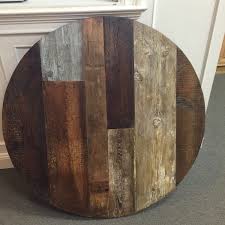 A structural design on the pedestal base balances out the pattern. Round Dining Table Top Wood Variety Table Base Leg Optional Etsy