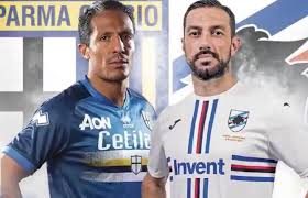 Federico bonazzoli (sampdoria) left footed shot from the centre of the box. Gianluca Di Marzio Parma Sampdoria Partita A Maglie Invertite Per Beneficenza