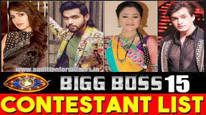 Jun 15, 2021 · 15 jun 2021 04:48 pm. Bigg Boss 15 Contestants List 2021 With Photos Names And Wiki
