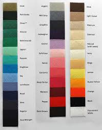 Thread Shade Cards Zip Colour Charts Fast Delivery