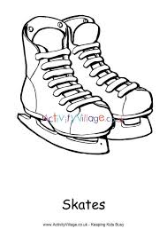 Select from 35919 printable coloring pages of cartoons, animals, nature, bible and many more. Skates Colouring Page