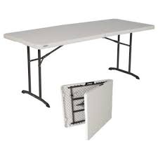 Check spelling or type a new query. Lifetime 6 Foot Fold In Half Table Commercial