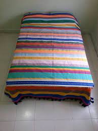 Bates bedspreads have been adorning america's bedrooms since the first one rolled off the loom bates blankets and bedspreads are made of woven fabric, so the best way to fix a hole or tear in one. Colorful Mexican Bedspread Etsy Bed Spreads Upright Loom Home Decor