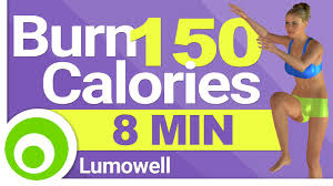 1) clean the house for 2 hours; 8 Minute Cardio Workout To Burn 150 Calories Youtube