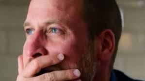Prince William becomes emotional talking to widow of suicide