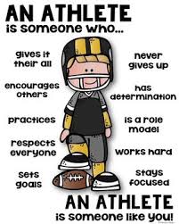 What Makes A Good Athlete These Posters Are Great To Remind Your Little Athletes Of Their Positive Quali Education Poster Inclusive Education Education Skills
