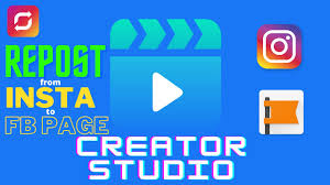 A side menu will open and right at the very bottom, you will see a copy link option. How To Repost From Instagram Business To Facebook Page Facebook Creator Studio Youtube