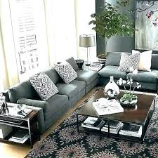 charcoal grey sofa living room