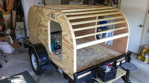 You can also add extra features such as kitchen cabinetry, rooftop rails for surfboards and kayaks, electrical supplies, and even propane stoves at the time of ordering your kit. G Because You Really Have Time To Build This Idea Build Your Own Mini Camping Trailer Could Tow This Behind Diy Camper Trailer Camping Trailer Diy Camper