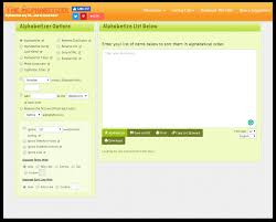 Alphabetical order is a way to sort (organize) a list. 10 Free Online Alphabetizer Tools To Use