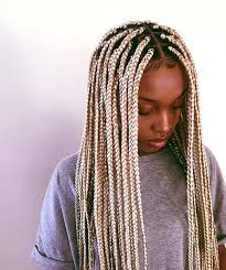 If you're considering braids for your afro hair, follow our aftercare, and maintenance advice gemma moodie, natural hair specialist at hype coiffure battersea, advises to talk to your braider about what. 23 Cool Blonde Box Braids Hairstyles To Try Page 2 Of 2 Stayglam