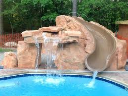 Some chemicals will be necessary to maintain your water and keep it from forming algae. Slide Grotto Options For Different Budgets