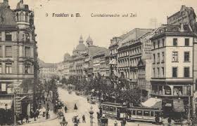 Konstablerwache Am Ende Der Zeil Um 1900 Auf Der Rechten Seite Sieht Man Auch Die Hauptpost Frankfurt Am Main Frankfurt Bilder