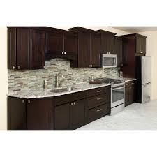 heritage espresso shaker cabinets