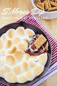 These hearty muffins can be made before you even step outside. S Mores Dip Campfire Not Required A Grande Life