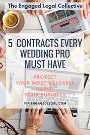 Five Contracts Every Wedding Pro Must Have Event Planning Business Wedding Planning Wedding Planner