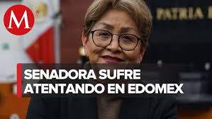 Reportan agresión a balazos contra auto de la senadora Martha Guerrero;  resultó ilesa