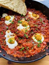 This vegan shakshuka can be whipped up in one skillet from a can of tomatoes, spinach, a package of silken tofu, and a few spices. Vegan Shakshuka Plant Based Gluten Free Yum Vegan Blog