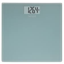 Taylor analog bath scales product brochure. Taylor Digital Glass Bathroom Scale With Spa Blue Finish Walmart Com Walmart Com