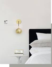 2 pack modern led wall lamp bedroom beside wall sconce light corridor wall light. Pro Tips How To Hang Wall Sconces Dounia Home