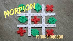 Modele perle a repasser a imprimer gratuit halloween. Faire Un Morpion En Perles A Repasser Youtube