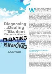 floating and sinking