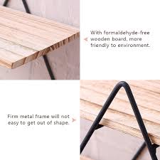 L'étagère murale svenshult peut être fixée au mur de différentes façons afin de créer des motifs sur vos murs. Etagere Murale En Bois Et Metal Inox Etagere Design Industrielle Coeur Avec 2 Tabelettes Pour Chambre Cuisine Salon Cafe King Do Way Etagere Murale 50cm Rangement Et Organisation Casiers Etageres Et Tiroirs