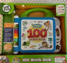 All the words, songs and instructions are in both english. Leapfrog Learning Friends 100 Words Book Frustration Free Packaging Green 29 68 Picclick