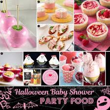 Every baby shower has some kind of baby food test, so why not tailor it to the theme? Pink Halloween Baby Shower Ideas
