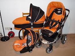 Brevi Stroller Ovo Jogger Carrycot Car Seat Orange Mellon Baby Strollers Baby Strollers Car Seats Stroller