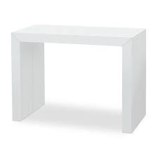 Annonces liées à table console laque blanc extensible rallonges. Console Extensible Castle 50 300cm Blanc Laque