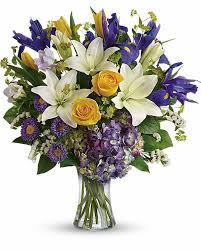 1362 e thousand oaks blvd. Teleflora S Floral Spring Iris Bouquet In Thousand Oaks Ca Blue Violet Flowers