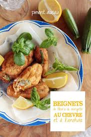 Beignets De Fleurs De Courgette Au Chevre Et A L Anchois Zucchini Blossom Beignets Stuffed Wit Fleur De Courgette Farcie Fleurs De Courgettes Plat Vegetarien