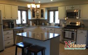 The design center gives you the ability to get hands on feel of your new cabinets, tiles and fixtures. Kitchen N Hance Wood Renewal Charlotte Nc