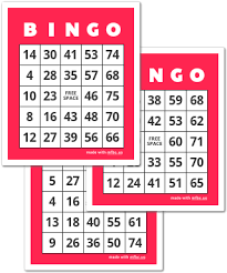 Print 15 bingo cards per page Free Printable And Virtual Number Bingo Card Generator