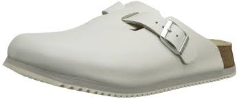 Huge selection of new birkenstock styles. Birkenstock Unisex Professional Boston Super Grip Leather Slip Resistant Work Shoe White 36 M Eu Amazon Com Au Fashion