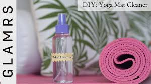 diy yoga mat cleaning spray at home