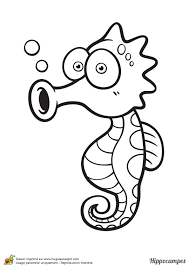 page 6 sur 12 hugolescargot com coloriage hippocampe mer pain et vin