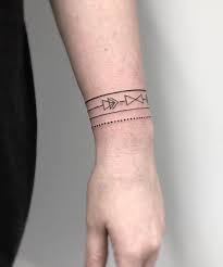 Undefined Bracelet Tattoo For Man Black Bracelet Tattoo Wrist Bracelet Tattoo