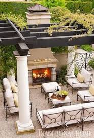 The garden can be designed for entertaining and playtime with seating, dining areas, play spaces and sunny relaxation spots. 150 Cozy Outdoor Spaces Ideas Outdoor Fireplace Outdoor Living Outdoor Spaces