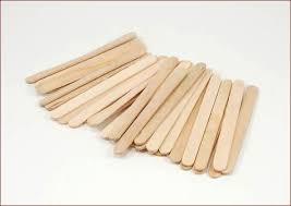50 Wooden Craft Stick Paddle Pop Popsicle Coffee Stirrers Ice Cream Sticks Craft Stick Crafts Wooden Craft Sticks Popsicle Stick Crafts