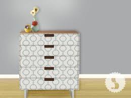 Creative Ways To Use Removable Wallpaper On Furniture Swagpaper Wallpaper Furniture Furniture Makeover Decor