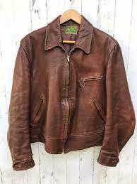 Sold 30s Levi S Leather Jacket Original Vintage 1930s 1940s Collector Rare 30s 1940s Leather Jacket Leather Jacket Jackets Leather